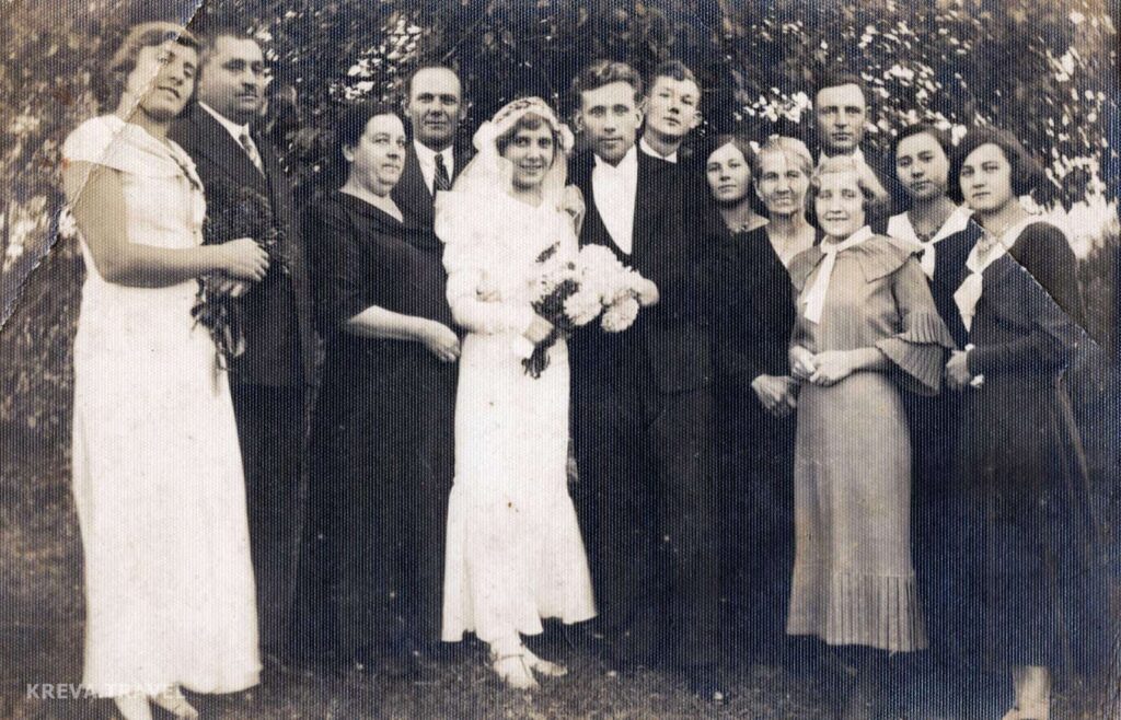Свадьба Бондаровичей. Фото из архива Зинаиды Ангельской