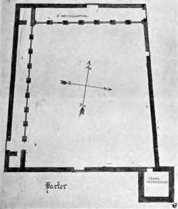 план Кревского замка